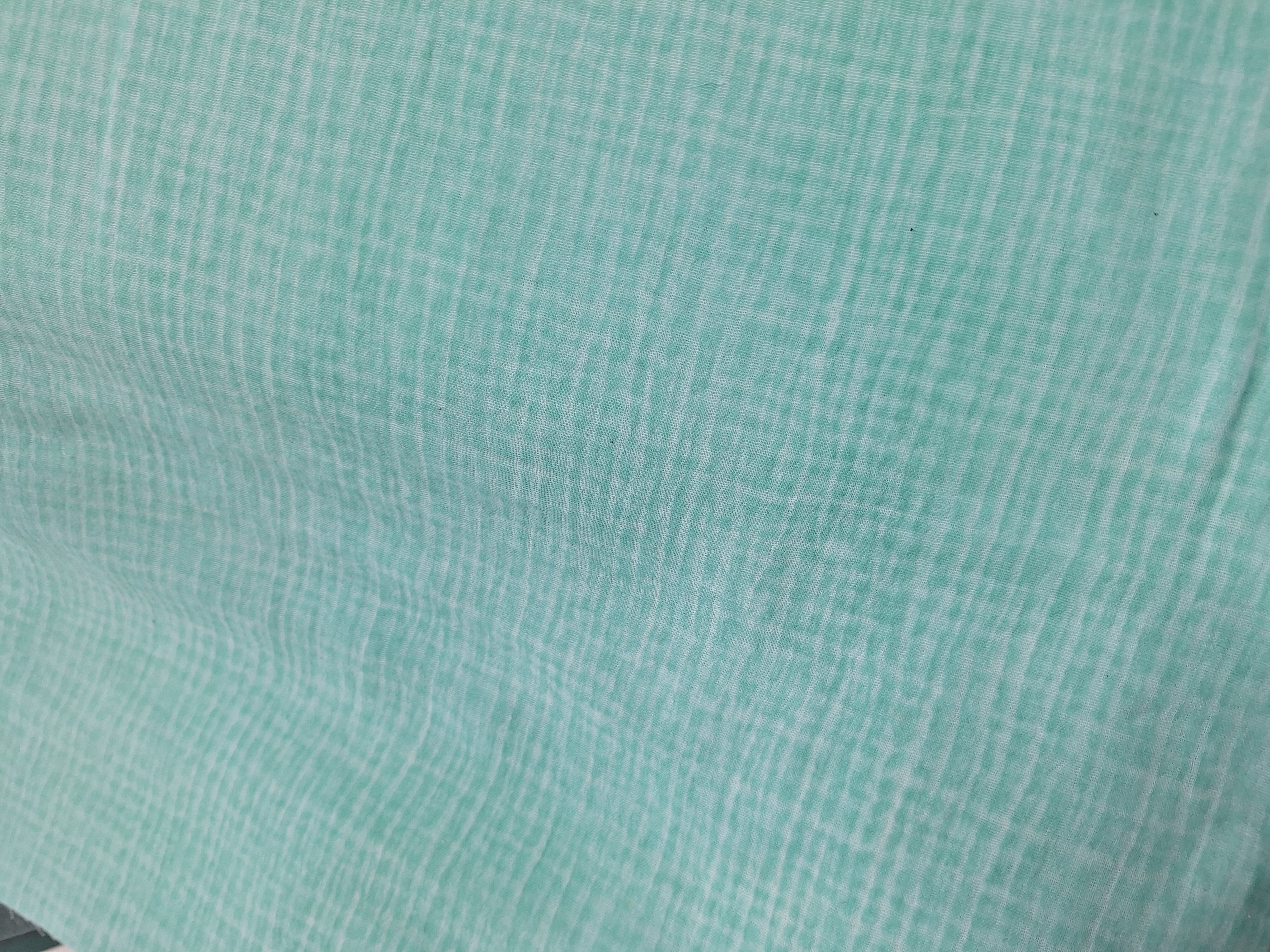 Mušelínové kimono/župan/šaty/prehoz neonová mentolová